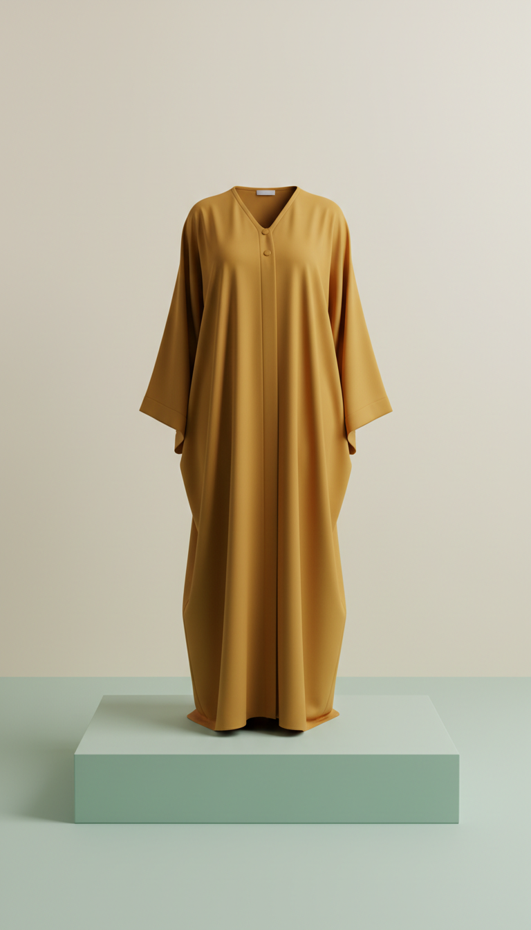 Chiffon Scarf Flowing Silhouette