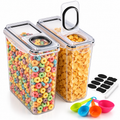 YASHE 3.7L airtight food storage containers with lids pack of 2